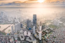 Самый высокий небоскреб в Ханое «Keangnam Landmark Tower». (Фото: интернет)