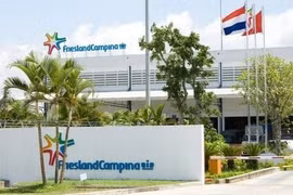 Компания FrieslandCampina Hanam имеет право отгружать пастеризованное и ферментированное молоко в Китай. (Фото: baotainguyenmoitruong.vn)