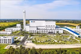 На электростанции по переработке отходов Кантхо в районе Тхойлай (Фото: moit.gov.vn)