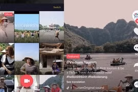 Программа продвижения туризма о Вьетнаме через TikTok. (Фото: интернет)