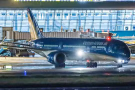 Боинг 787-9 Vietnam Airlines выполняет регулярные беспосадочные рейсы в США. (Фото: ВИА)
