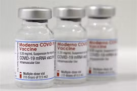 Вакцина Moderna от COVID-19. (Фото: AFP/ВИA)