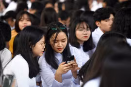 Средние школы по всей стране начнут преподавать кибербезопасность с 2021-2022 учебного года. (Фото: tuoitre.vn)