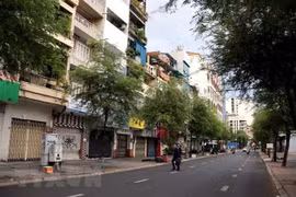 Улица Ле Тхань Тон в первом районе Хошимина. (Фото: ВИА)