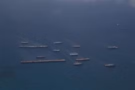 Китайские корабли в Восточном море. (Источник: AFP/ВИА)
