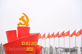 По состоянию на 22 января 2021 года на съезд поступило 215 поздравительных телеграмм от 105 партий, 4 региональных и международных организаций, 76 организаций дружбы, 15 дипломатических делегаций и 15 частных лиц из 79 стран. (Фото: ВИА)