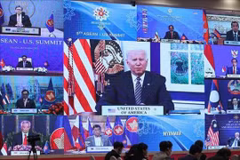 9-й саммит АСЕАН-США прошел 26 октября в режиме видеоконференцсвязи. (Фото: ВИА)