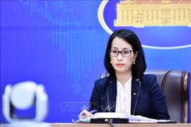 Заместитель официального представителя МИД Фам Тху Ханг. (Фото: ВИА)