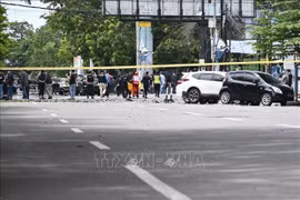 Два террориста-смертника взорвали бомбу возле католической церкви в индонезийском городе Макассар 28 марта, ранив не менее 20 человек в первый день Страстной недели перед Пасхой. (Фото: Синьхуа / ВИА)