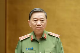 Министр общественной безопасности, генерал милиции То Лам. (Фото: ВИА)