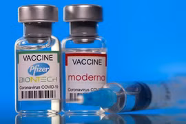 Вакцины Pfizer и Moderna (Фото: Министерство здравоохранения)