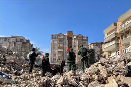По состоянию на 19:00 16 февраля в Турции зарегистрировано 36.187 погибших и 108.061 раненых в результате сильного землетрясения и его подземных толчков. (Фото: ВИА)