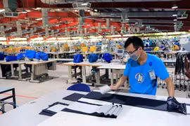 Швейная фабрика компании Maxport Limited Vietnam в провинции Тхайбинь. (Фото: ВИA)