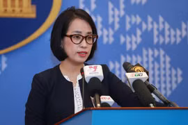Официальный представитель Министерства иностранных дел Вьетнама Фам Тху Ханг. (Фото: ВИА) 