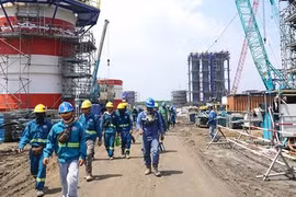 Газовые электростанции Nhon Trach 3 и 4 в южной провинции ДонгНай являются национальными ключевыми проектами в рамках PDP VIII. (Фото: hanoimoi.vn) 