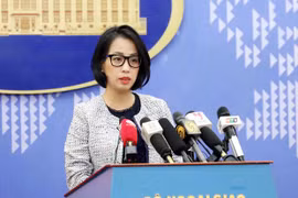 Официальный представитель Министерства иностранных дел Вьетнама Фам Тху Ханг. (Фото: ВИА)