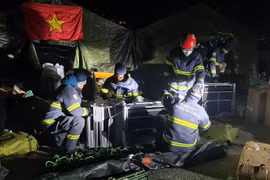 Члены миссии выполняют свои обязанности после прибытия в пункт назначения. (Фото: предоставлено членами делегации)
