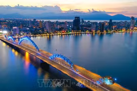 Мост Дракона в Дананге. (Фото: ВИА)