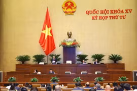 На заседании 4-ой сессии НС 15-го созыва. (Фото: ВИА)