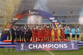 Сборная Вьетнама по футболу стал чемпионом AFF 2022 U23