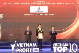 Рейтинги, составленные Vietnam Report, были объявлены на церемонии в Ханое 25 октября. (Фото: ВИА) 