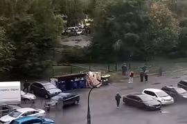 Правоохранительные органы проводят расследование на месте стрельбы. (Фото: ТАСС/ВИА)