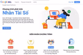 Скриншот веб-сайта Google Career Certificates