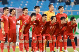 Вьетнамская сборная сохраняет место в топ-100 рейтинга ФИФА. (Фото: Vietnam+)