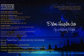 Концерт «Sparkling Night» состоится в Ханойском оперном театре 24 августа. (Фото: организатор) 