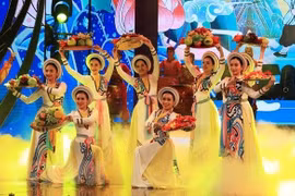Арт-перформанс в рамках программы «Весна Родины-2021» (Фото: ВИА) 