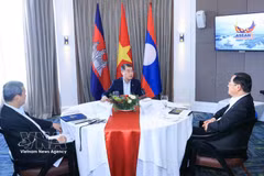Премьер-министр Вьетнама провёл рабочий завтрак с премьер-министрами Камбоджи и Лаоса (Фото: ВИА)