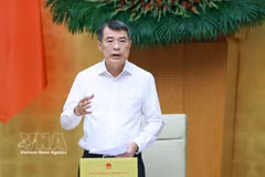 Премьер-министр Ле Минь Хынг председательствует на тематическом заседании Правительства по вопросам законотворчества в сентябре 2026 года (Фото: ВИА)