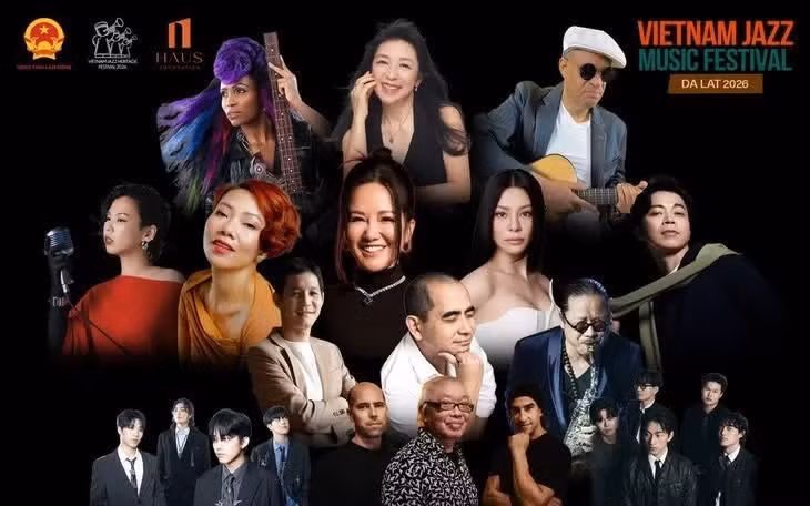 Фестиваль Vietnam Jazz Heritage Festival 2026 пройдет с 6 по 8 ноября в квартале Суанхыонг-Далат провинции Ламдонг. Фото: htv.vn.