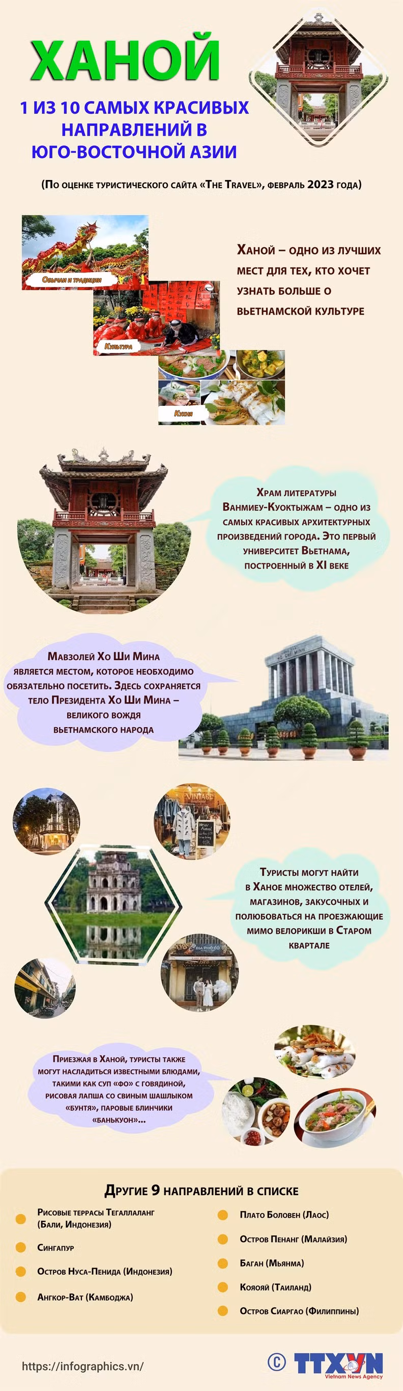Ханой вошел в десятку самых красивых направлений в Юго-Восточной Азии ảnh 1 Ханой вошел в десятку самых красивых направлений в Юго-Восточной Азии ảnh 1
