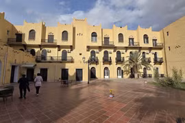 Территория отеля AN в провинции Бискра (Алжир). (Фото: ВИА).