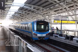 Линия метро № 1 Бентхань – Суойтьен в Хошимине. Фото: ВИА.