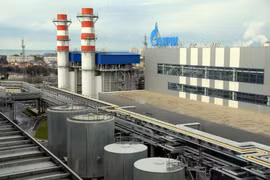 Теплоэлектростанция, принадлежащая газовой группе «Газпром», в Сочи (Россия). (Фото: AFP/ВИА)