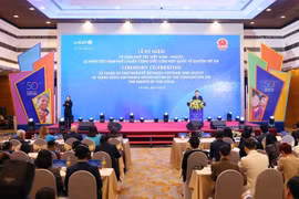 Общий вид церемонии. (Фото: baochinhphu.vn).
