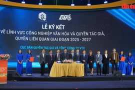 Департамент авторского права и корпорация VTC подписали соглашение о защите авторских прав на контент в цифровой среде - важный шаг в укреплении управления и охраны объектов интеллектуальной собственности в онлайн-пространстве. (Фото: ВИА)