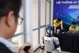 Выставочная зона AI Day 2026, где представлены и демонстрируются различные продукты. (Фото: ВИА).