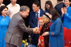 Генеральный секретарь То Лам принял участие в церемонии, посвящённой 95-летию со дня основания Союза. (Фото: ВИА)