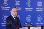 Генсек, Президент То Лам выступил с речью о внешнеполитическом курсе в Ассоциации внешней политики США (Фото: ВИА)