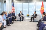 Президент Лыонг Кыонг принял делегацию Законодательного собрания штата Орегон (США) во главе с членом Палаты представителей Даниэлем Локом Нгуеном (Фото: ВИА)