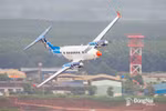 Самолёт King Air B350 выполняет калибровочные полёты в аэропорту Лонгтхань (Фото: baodongnai.com.vn)