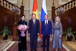 Генсек, Президент То Лам встретился с Председателем партии «Единая Россия», Заместителем Председателя Совета Безопасности РФ Дмитрием Медведевым (Фото: ВИА)