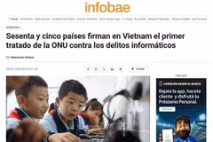 Скриншот статьи на Infobae 