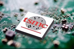 Полупроводниковый чип компании TSMC. (Фото: VCG) 
