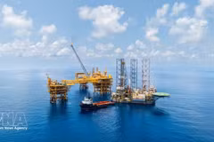 Нефтяная платформа Petrovietnam. Фото: ВИА.