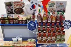 Вьетнамская продукция на выставке (Фото: ВИA) 
