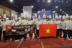 Вьетнамские повара ярко проявили себя на конкурсе Thailand Ultimate Chef Challenge 2026. (Фото: внештатный корреспондент/VietnamPlus) 